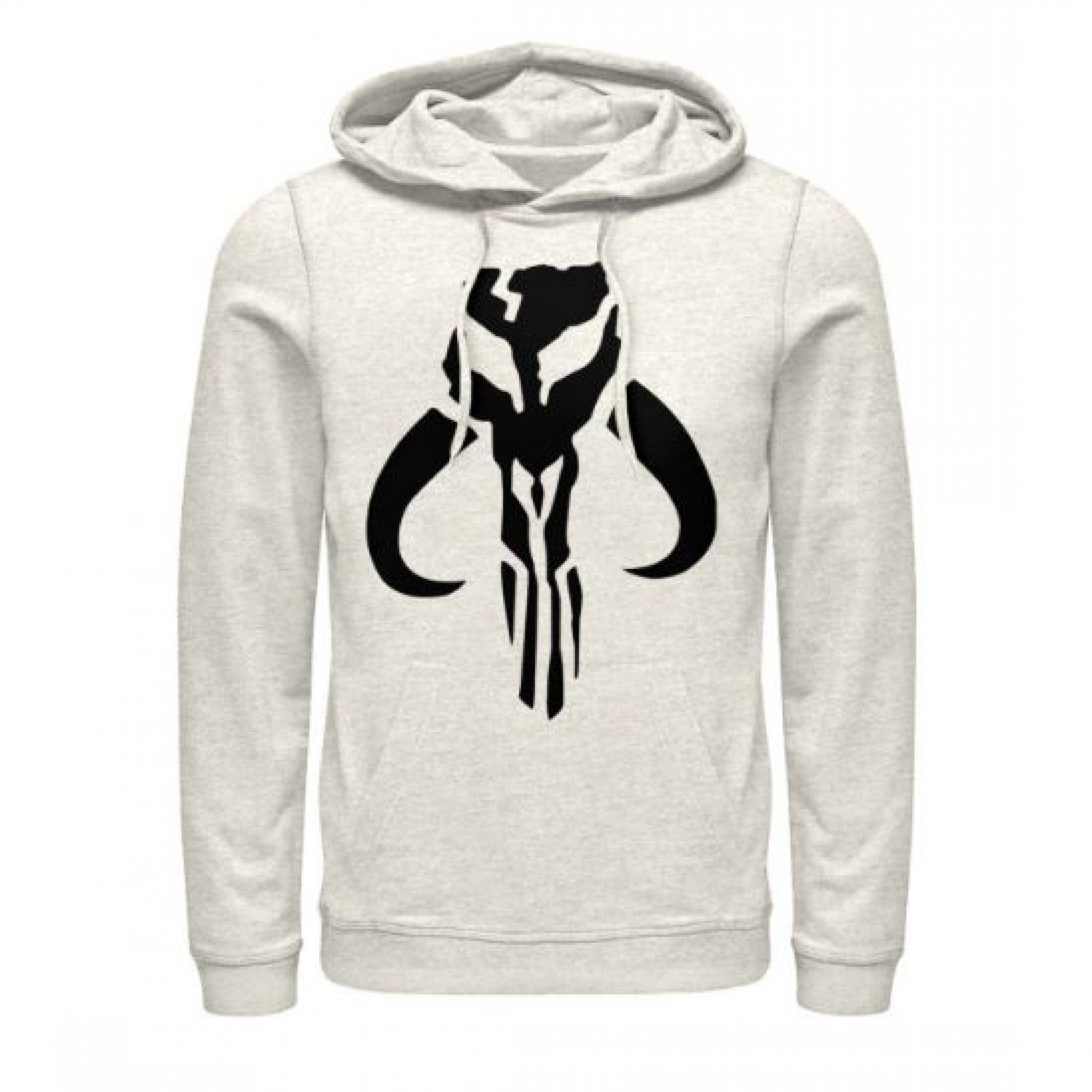 Star Wars The Mandalorian Mythosaur Logo Pull Over Hoodie