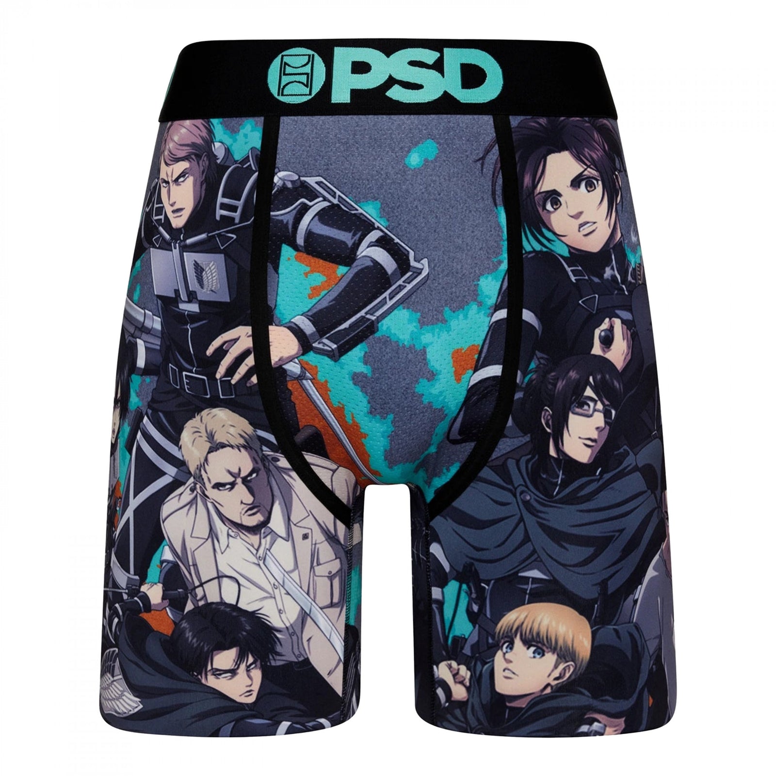 Attack On Titan Old Friends PSD Boxer Briefs