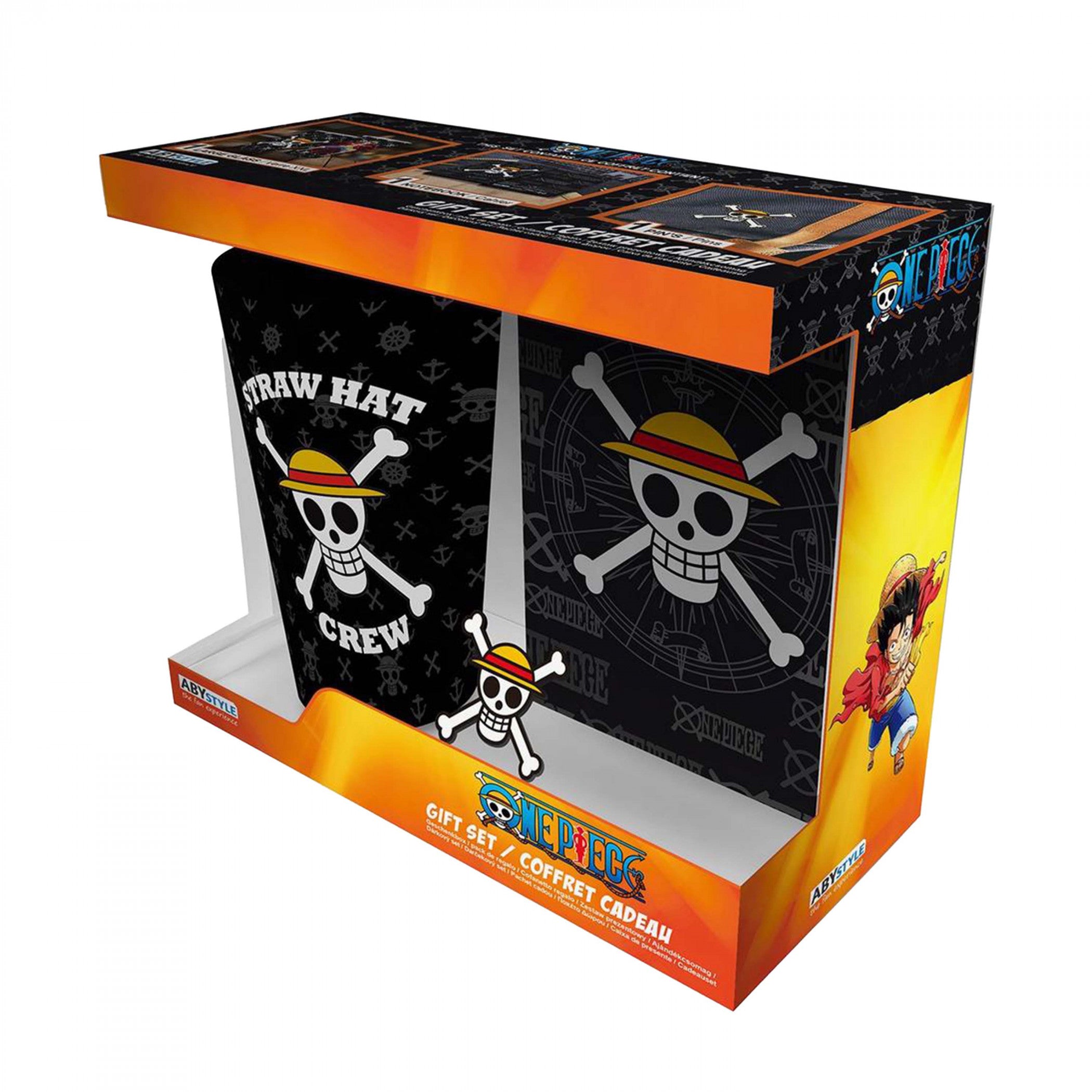 One Piece Straw Hat 3-Piece Gift Set