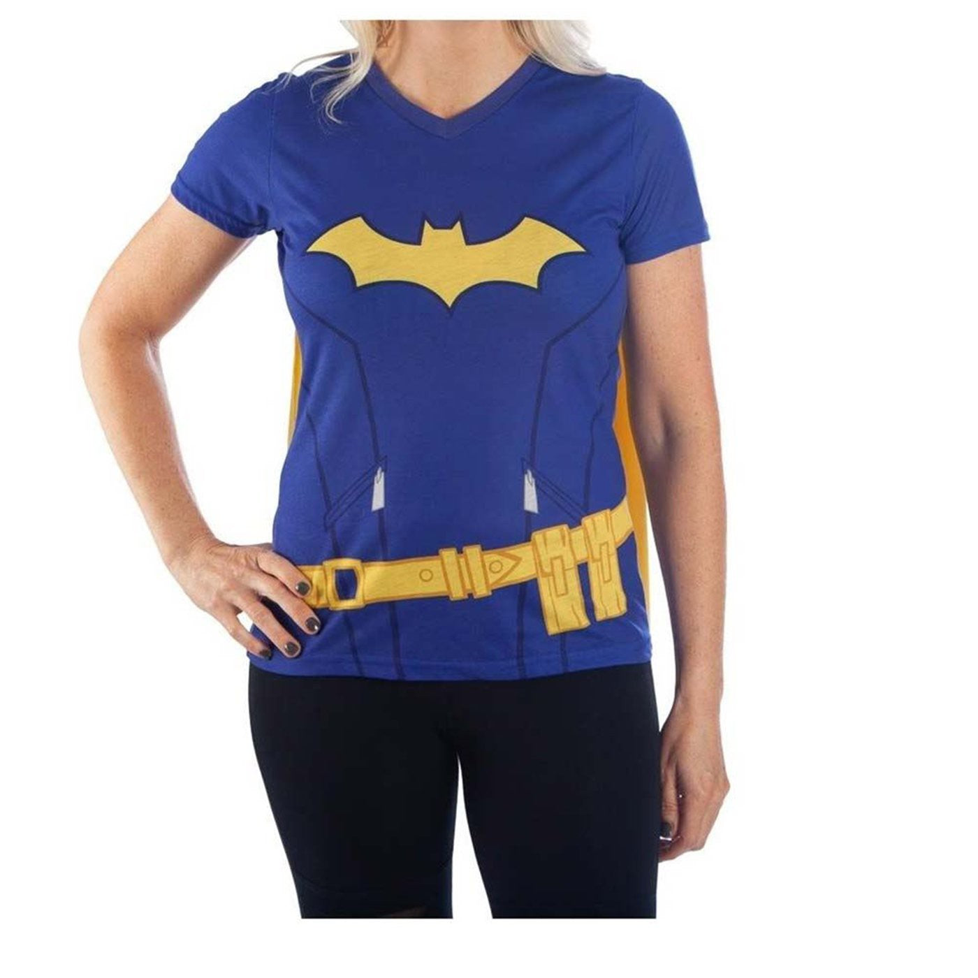 Batgirl Caped Costume Women's T-Shirt