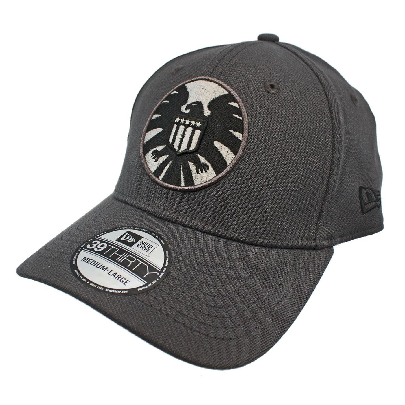 SHIELD Graphite New Era 39Thirty Flex Fit Hat