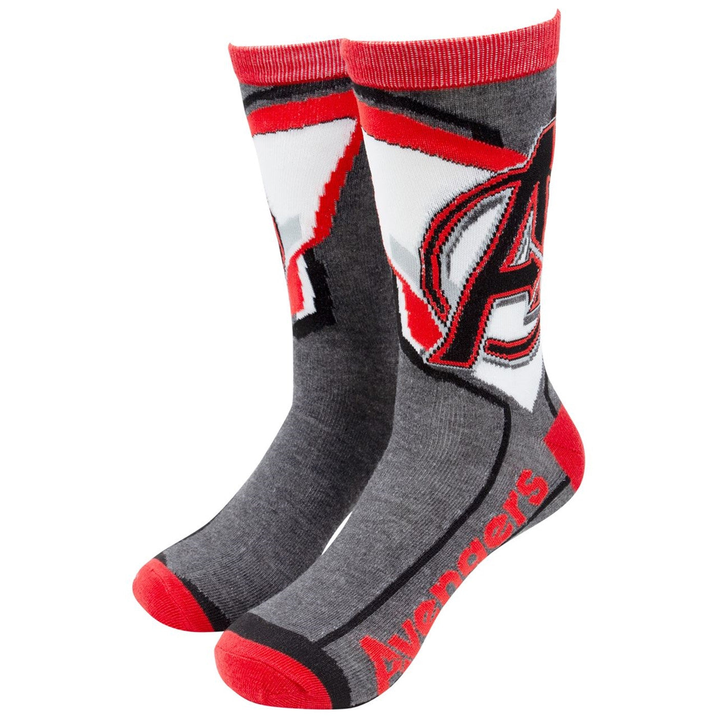 Avengers Endgame Quantum Realm Suit Costume Men's Crew Socks