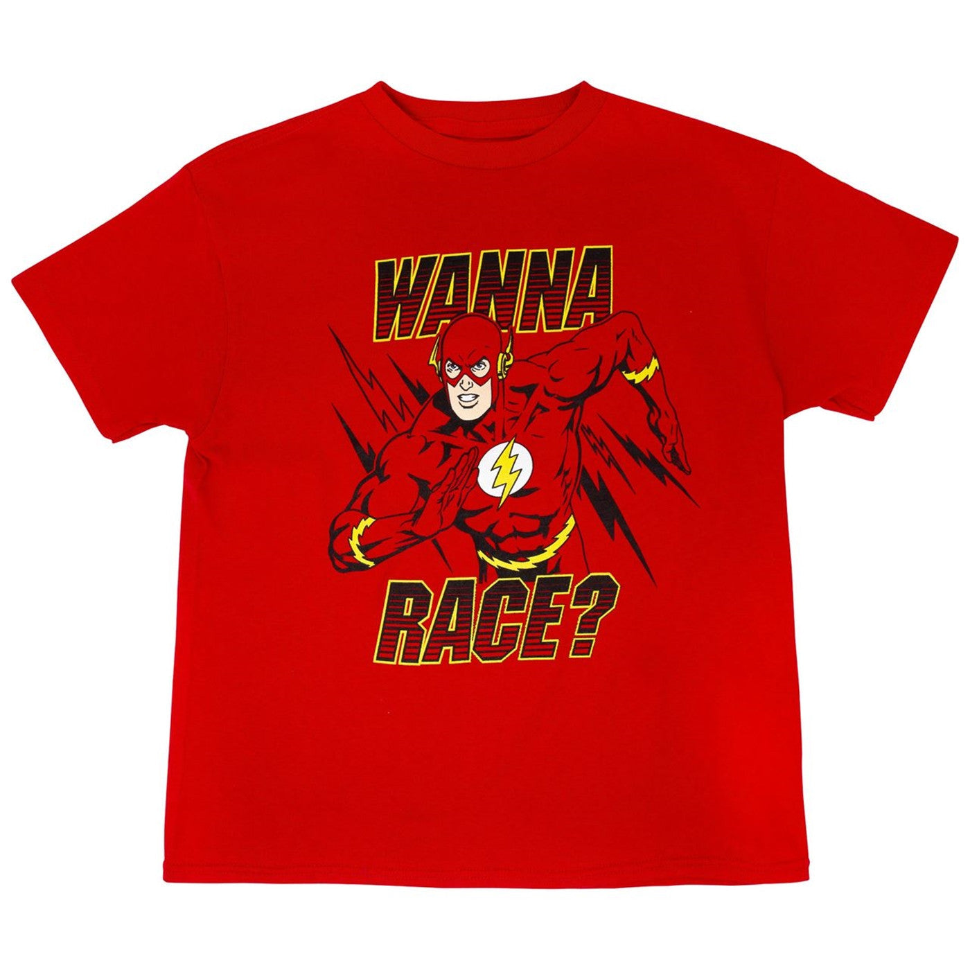 DC Comics Flash Wanna Race? T-Shirt