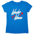 Wonder Woman Retro Blue T-Shirt