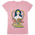 Wonder Woman Girls Pink T-Shirt