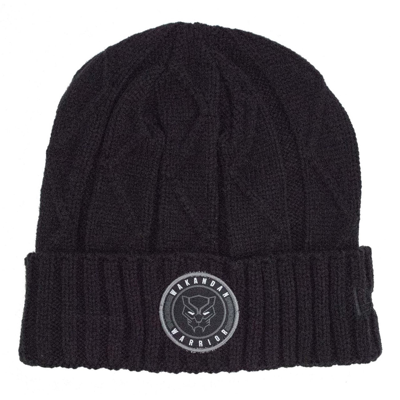 Black Panther Vibranium Weave Wakanda Warrior Unisex Knit Beanie
