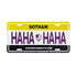 Joker HAHA License Plate