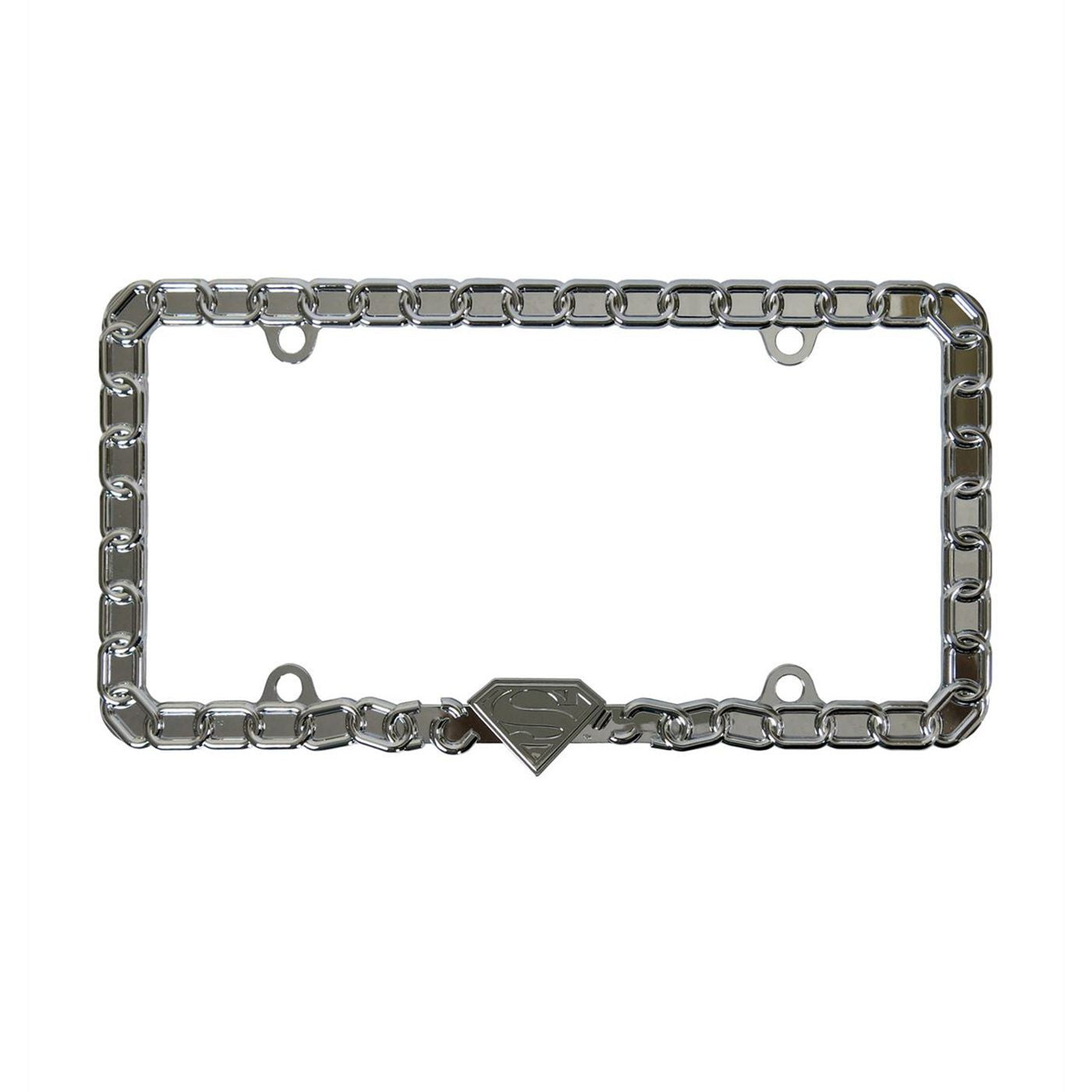 Superman Breaking Chains Metal License Plate Frame