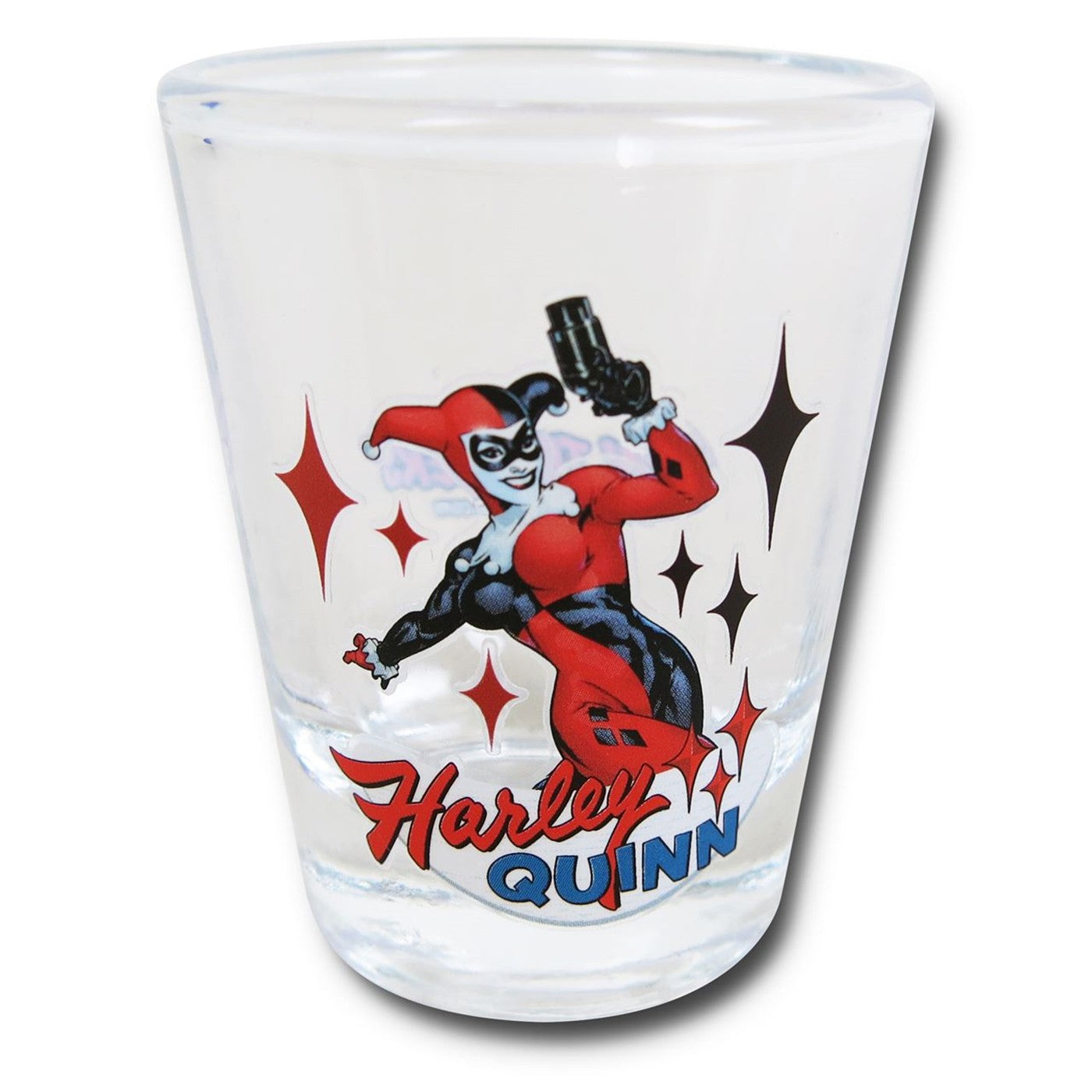 Harley Quinn Stance Mini Glass