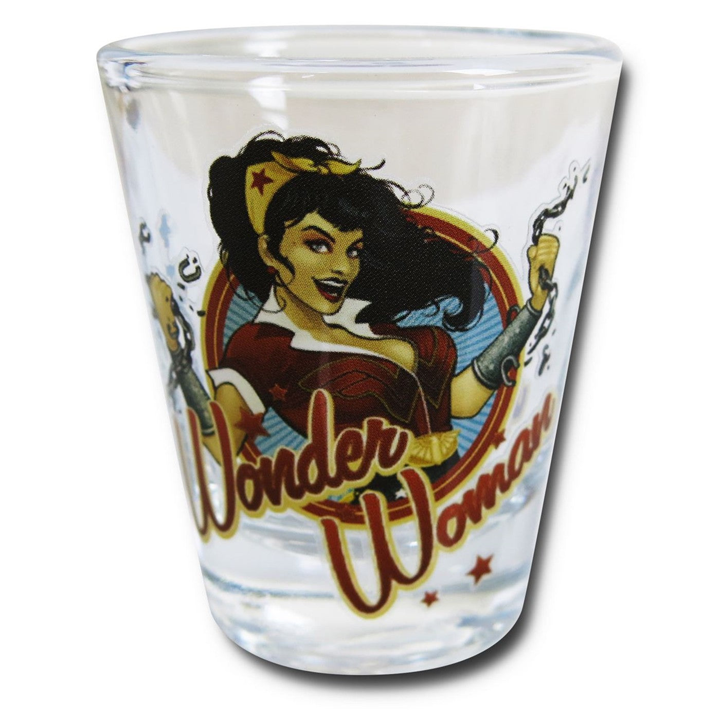 Wonder Woman Bombshell Mini Glass