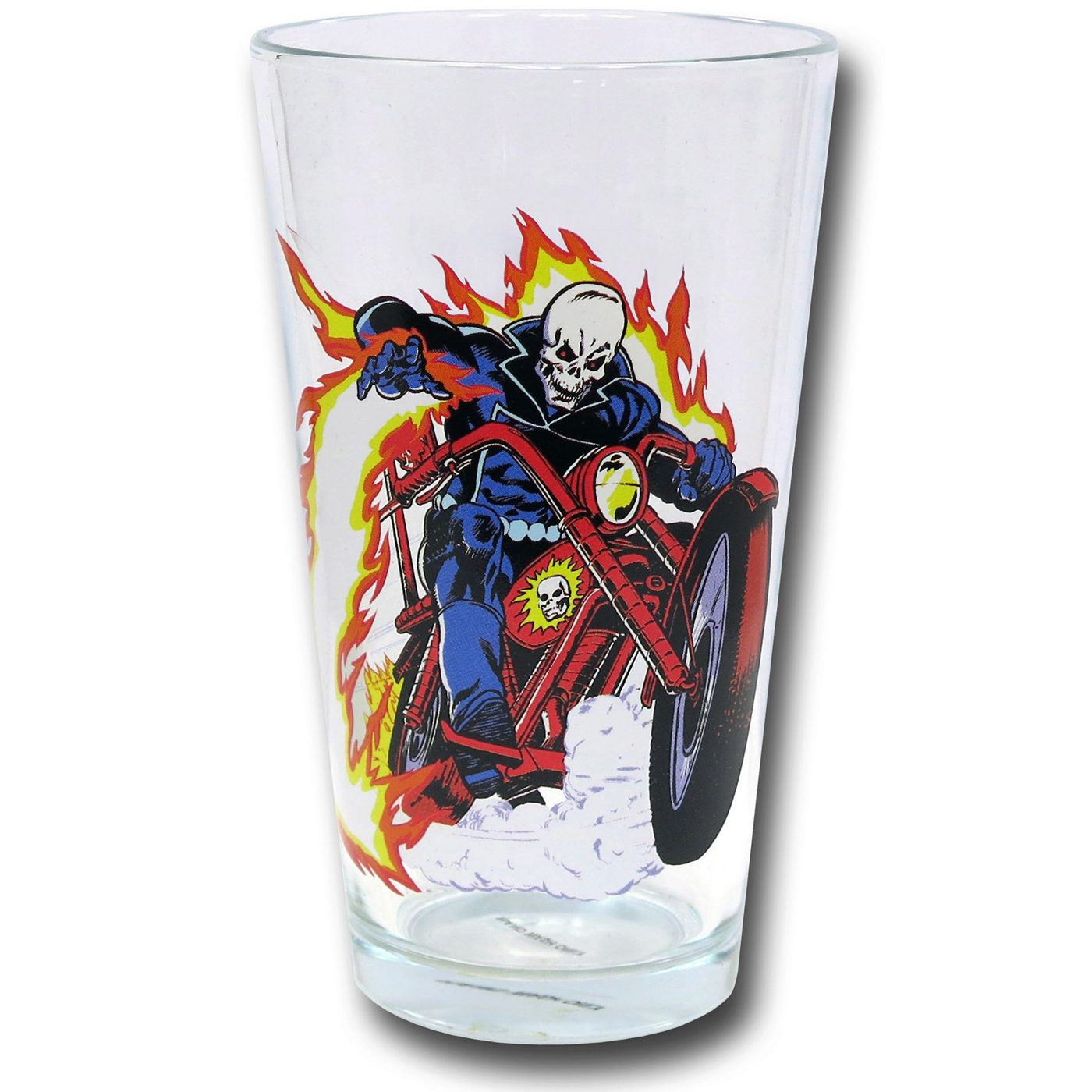 Ghost Rider Demon Cycle Clear Pint Glass