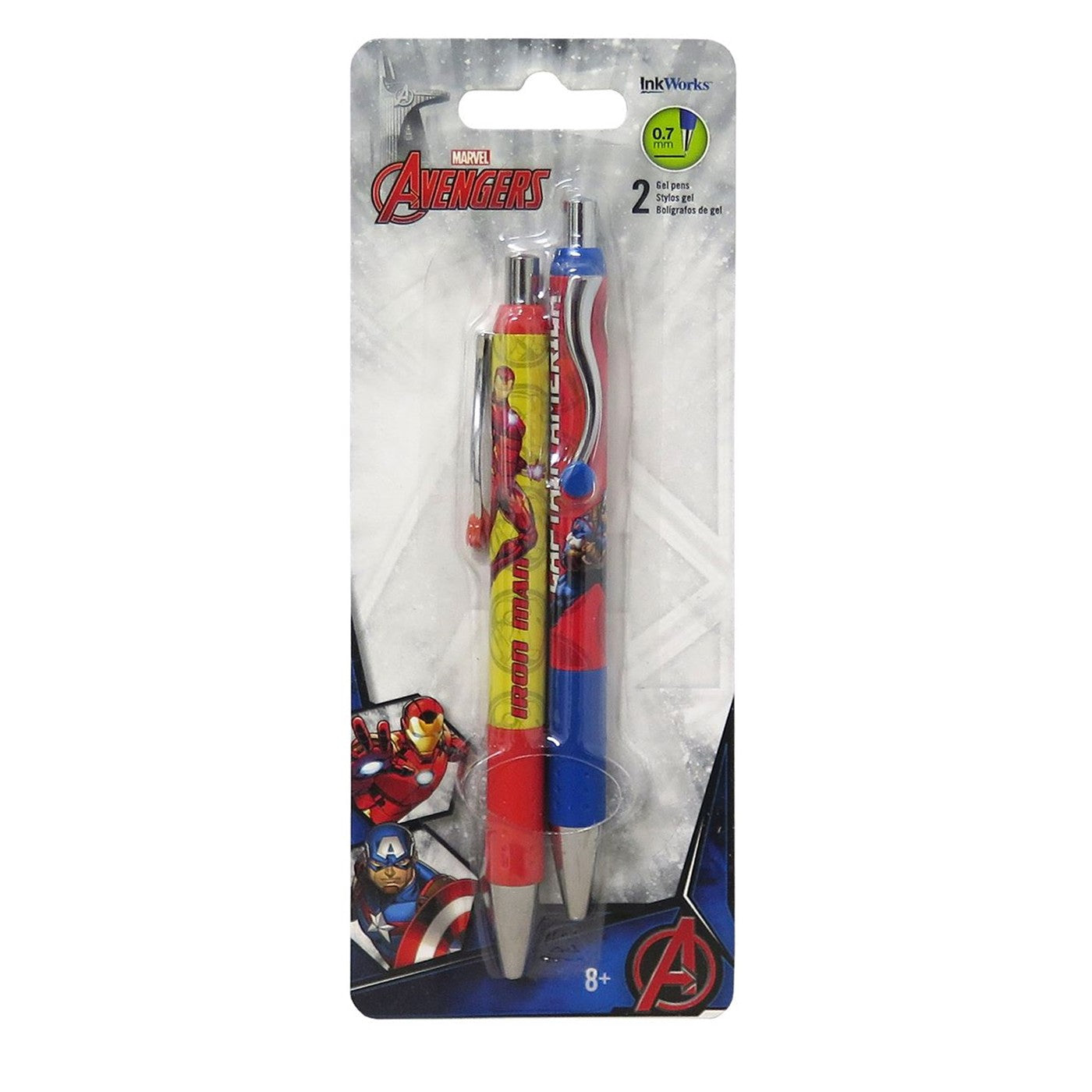 Avengers Gel Pens 2-Pack