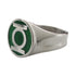 Green Lantern Symbol Stainless Steel Ring