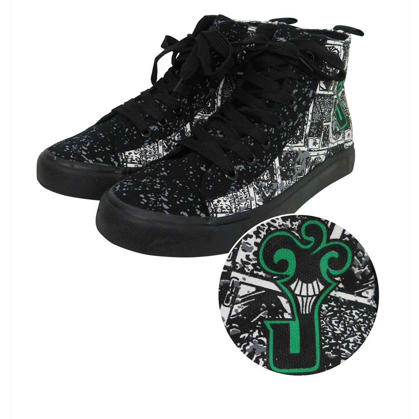 Joker Collage Men's High Top Sneakers