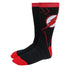 Flash Red & Black Armor Crew Socks