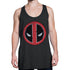 Deadpool Distressed Symbol Tank Top