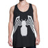 Venom Symbol Heather Charcoal Tank Top
