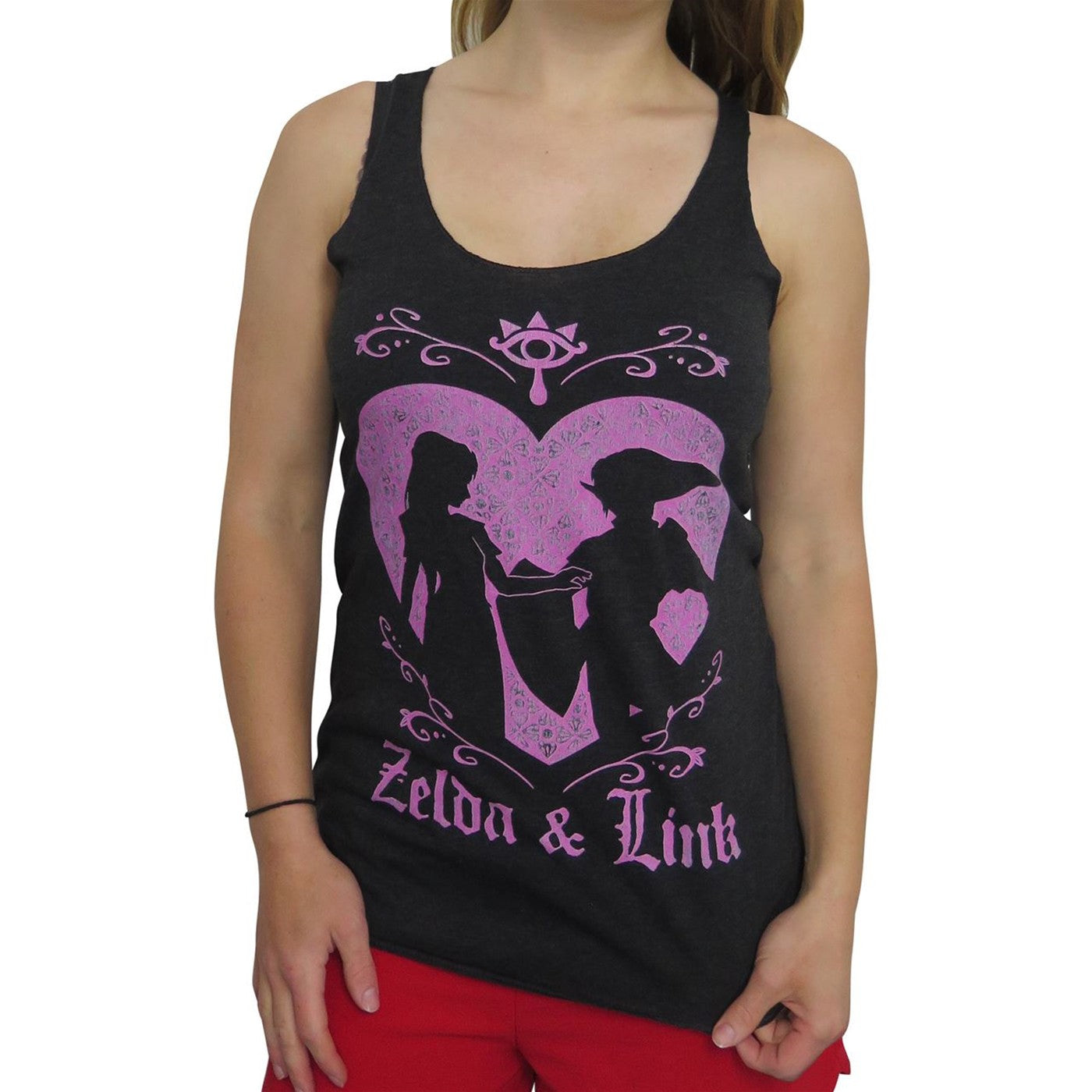 Zelda and Link Love Women's Tank Top