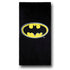 Batman Symbol Black Beach Towel
