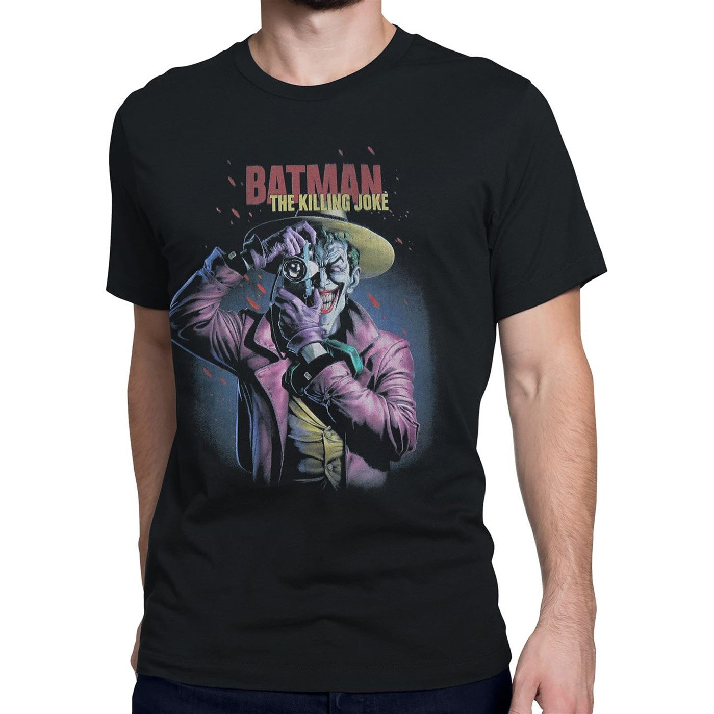 The Joker The Killing Joke Smile Poster Men's T-Shirt