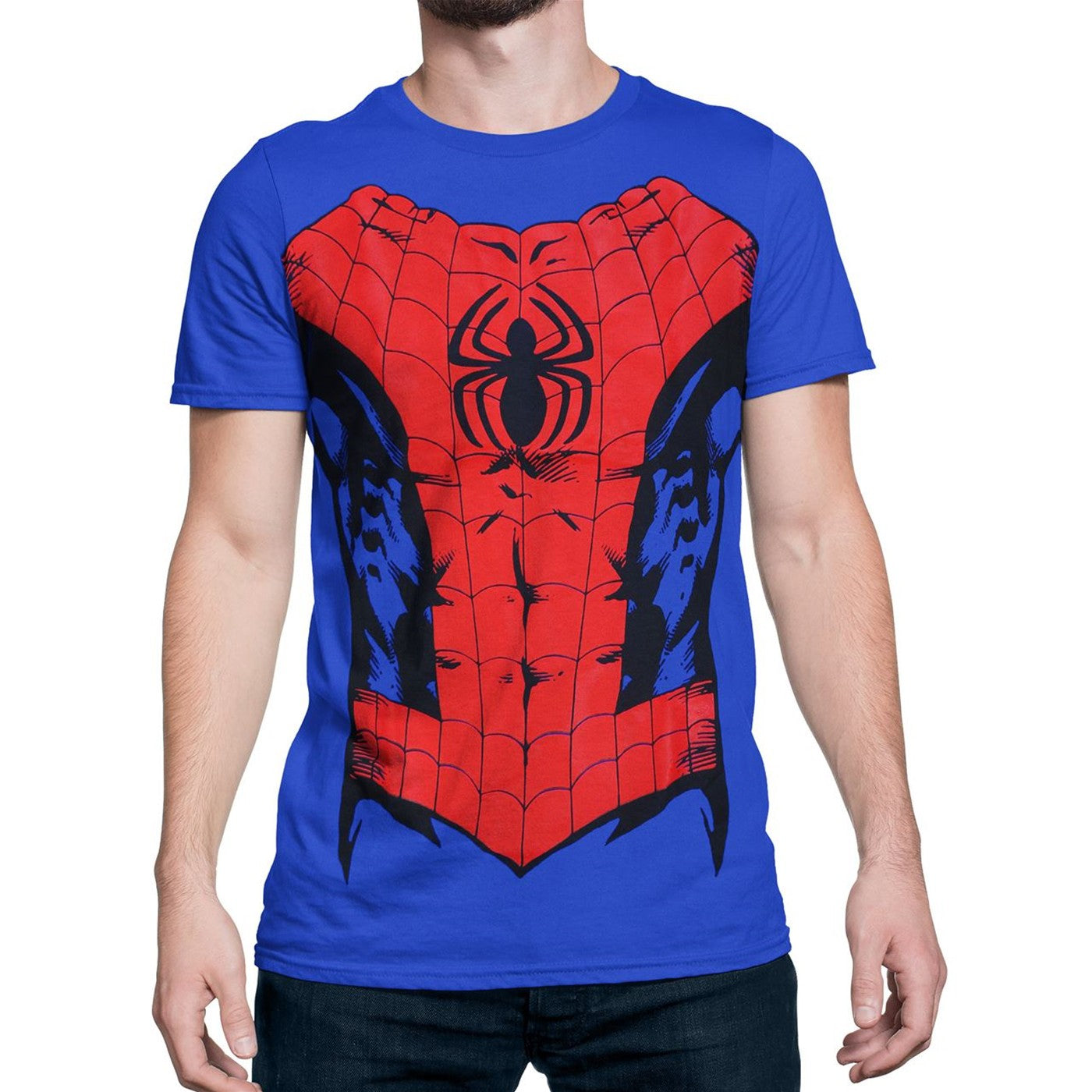 Spider-Man Suit-Up Men's Costume T-Shirt