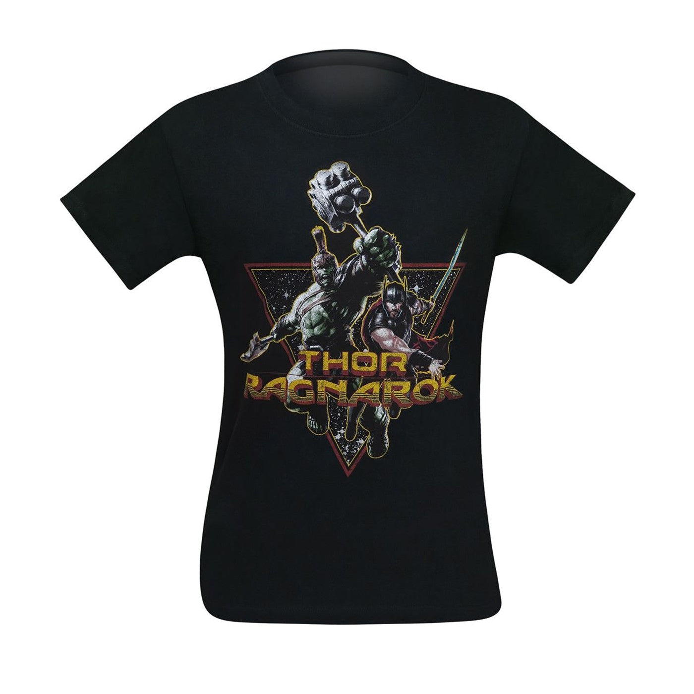 Thor Ragnarok Space Buddies Team Up Men's T-Shirt