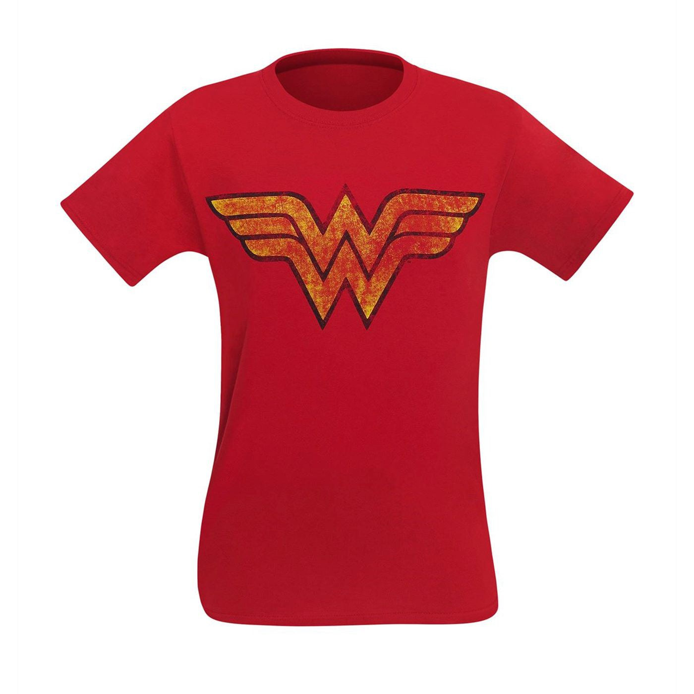 Wonder Woman Distressed Symbol Men's T-Shirt