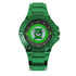 Green Lantern Symbol Watch with Metal Band