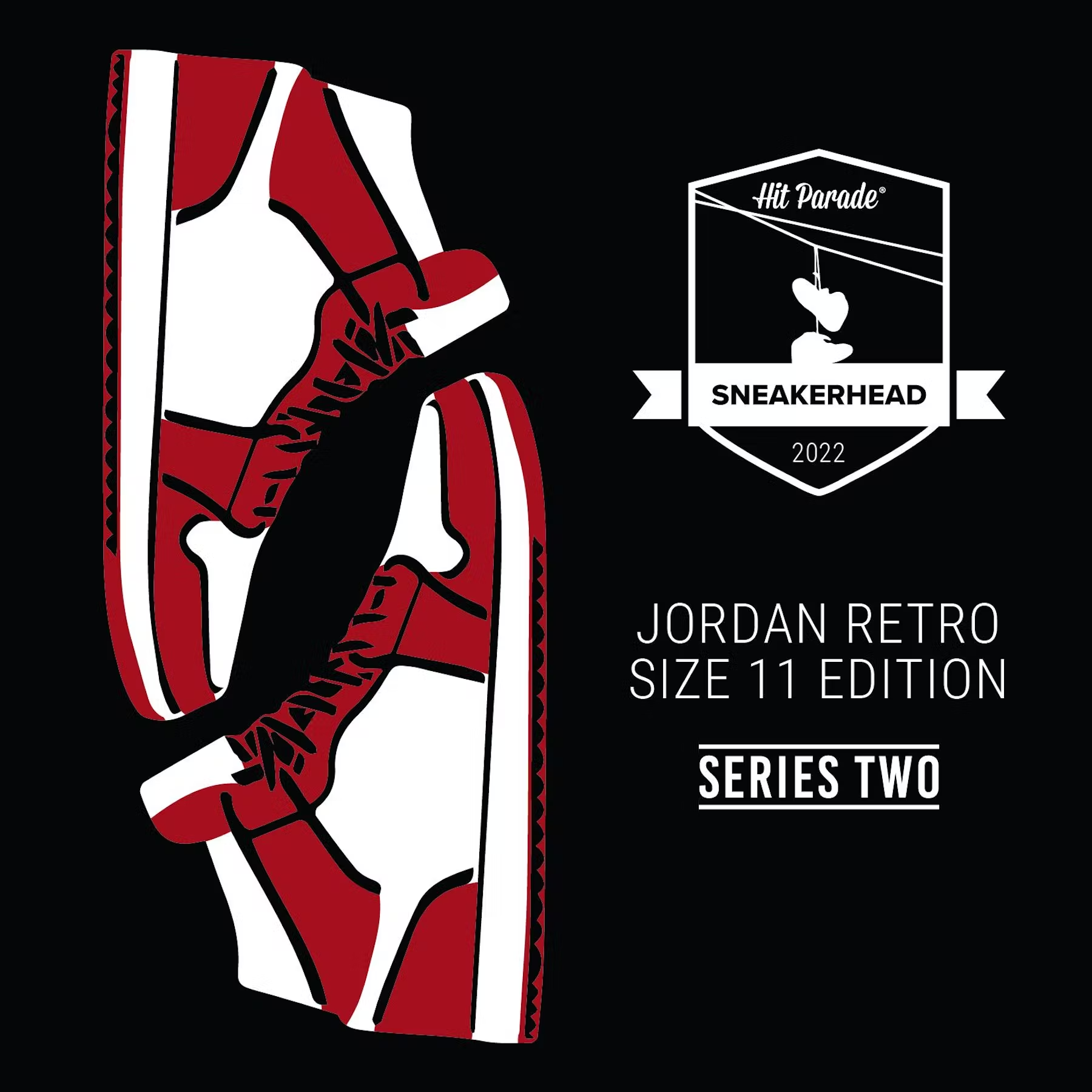 Sneakerhead Jordan Retro Size 11 Edition Series 2 Hobby Box