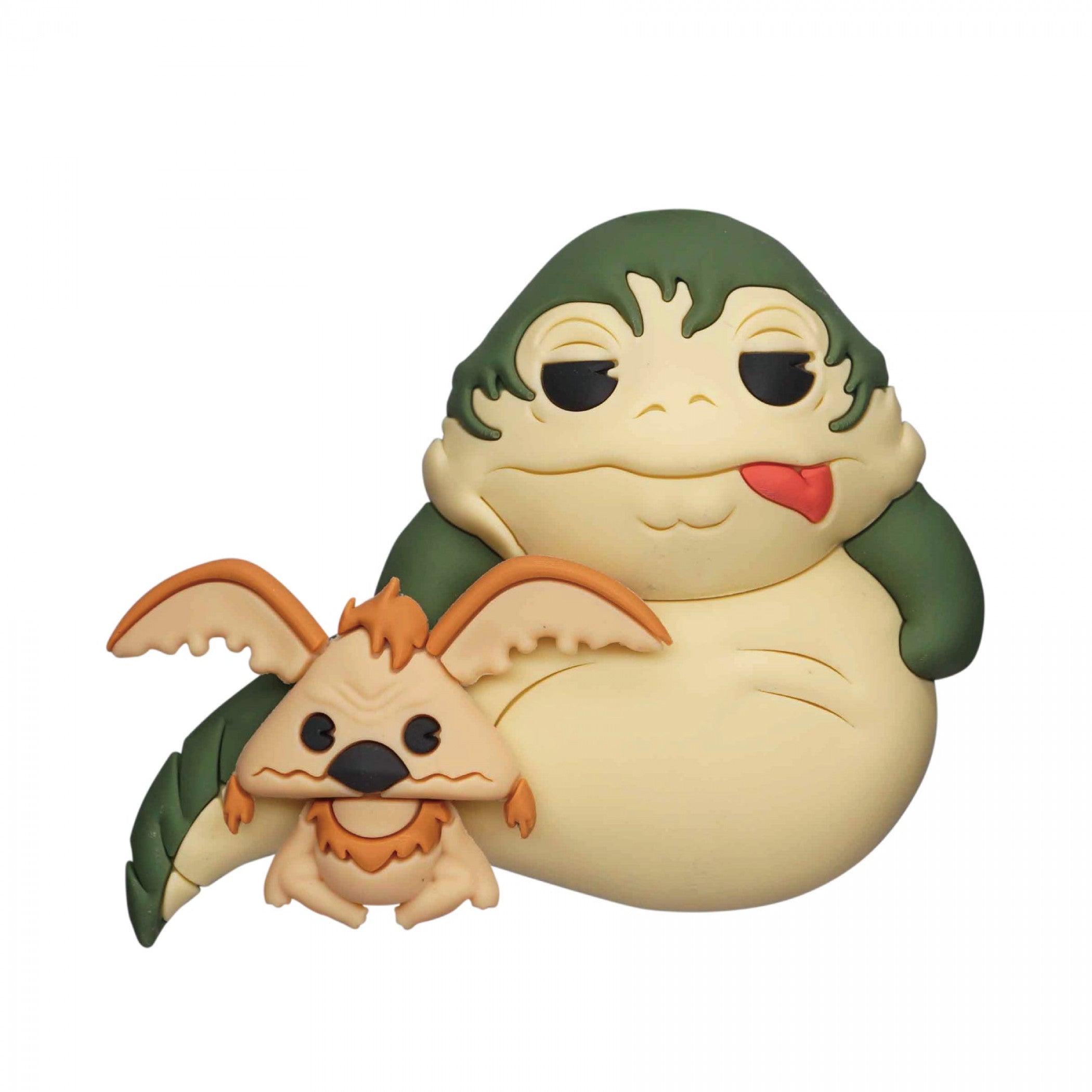 Jabba The Hut with Salacious Crumb 3D Foam Magnet