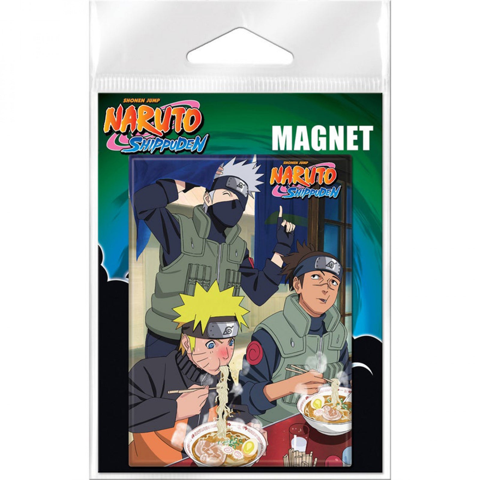 Naruto Shippuden Ichiraku Ramen Naruto, Kakashi, and Iruka Magnet