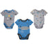 Star Wars Iconic Symbols 3-Pack Infant Bodysuit Set