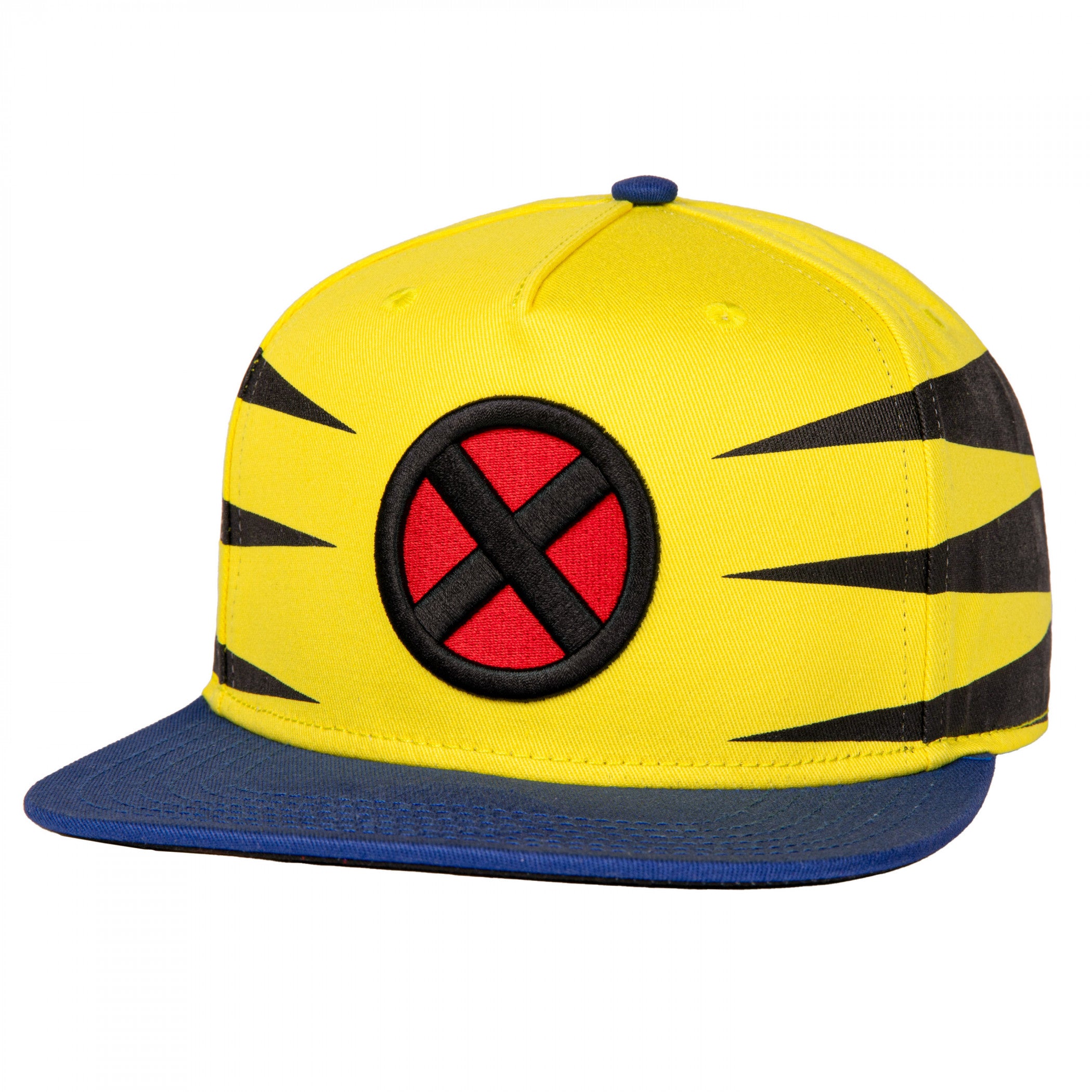 X-Men Wolverine Under Bill Art Flat Brim Hat