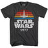 Star Wars Vintage Distressed Logo X-Wing 1977 Style T-Shirt