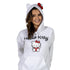 Hello Kitty Cosplay Pullover Hoodie with Ears