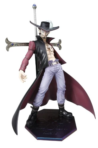 One Piece Juracule Mihawk Portrait Of Pirates 1/8 DX Excellent Model