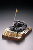 Revoltech The Dark Knight Rises Batman Batmobile Tumbler in Gotham City