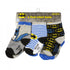 Batman Characters and Symbols 6-Pack of Infant Socks