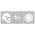 Star Wars the Empire 3-Piece Car Decal Kit