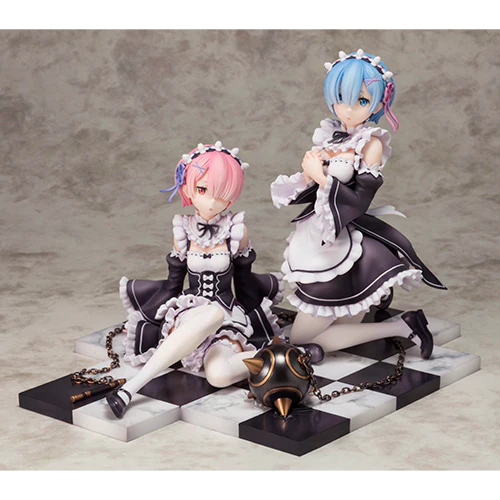 Re:Zero Ram & Rem 1/8 Dengekiya Special Set