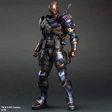 Batman Arkham Origins Deathstroke Play Arts Kai