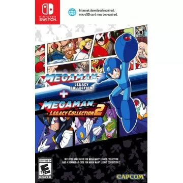Mega Man Legacy Collection + Mega Man Legacy Collection 2 Nintendo Switch