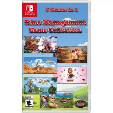 6 In 1 Time Management Game Collection Nintendo Switch