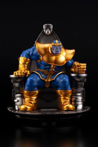 MARVEL UNIVERSE Avengers Thanos Fine Art Statue 1/6 On Space Throne
