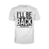 Terminator I'll Be Back Official Men's T-shirt ()