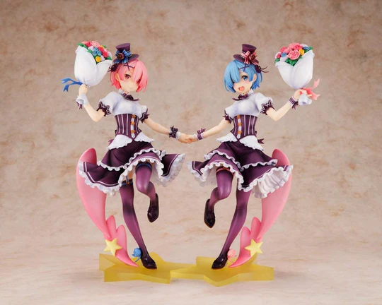 Re:Zero Rem & Ram 1/7 Birthday Ver Complete Set 2 Figures