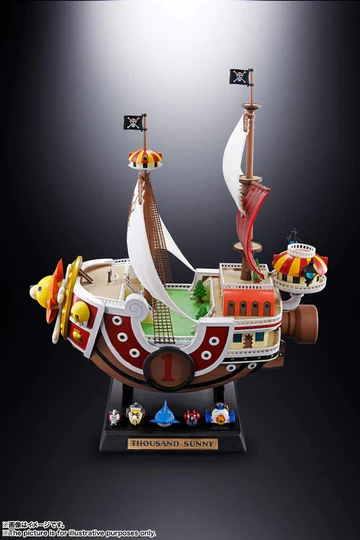 One Piece Thousand Sunny Chogokin Ver
