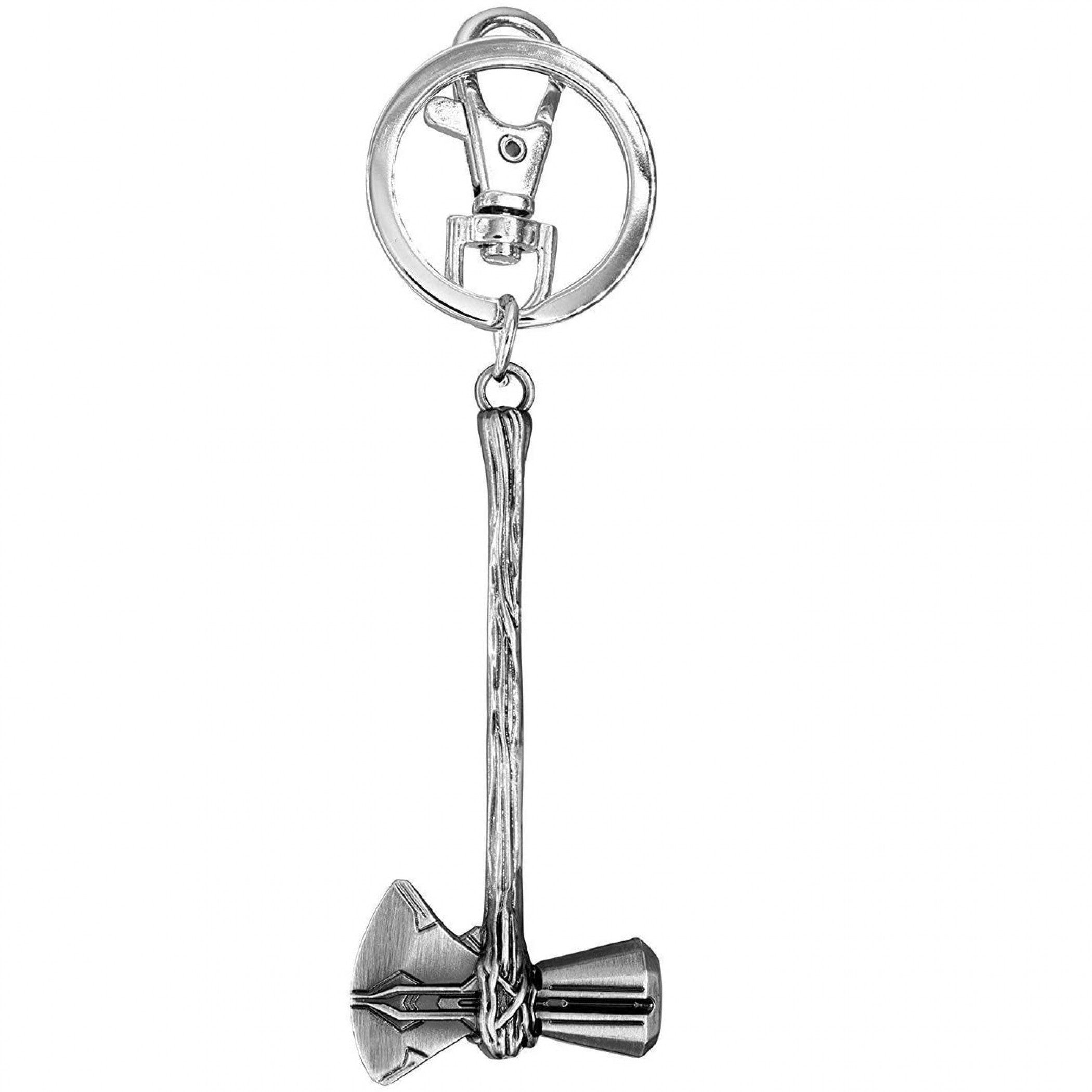 Marvel Comics Thor's Stormbreaker Pewter Keychain