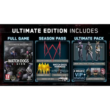 Watch Dogs Legion [Ultimate Edition] (Multi-Language) PlayStation 5
