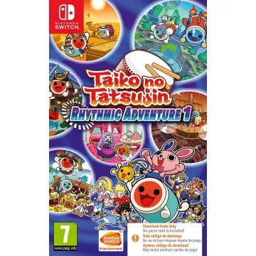 Taiko no Tatsujin: Rhythmic Adventure 1 (Code in a box) Nintendo Switch